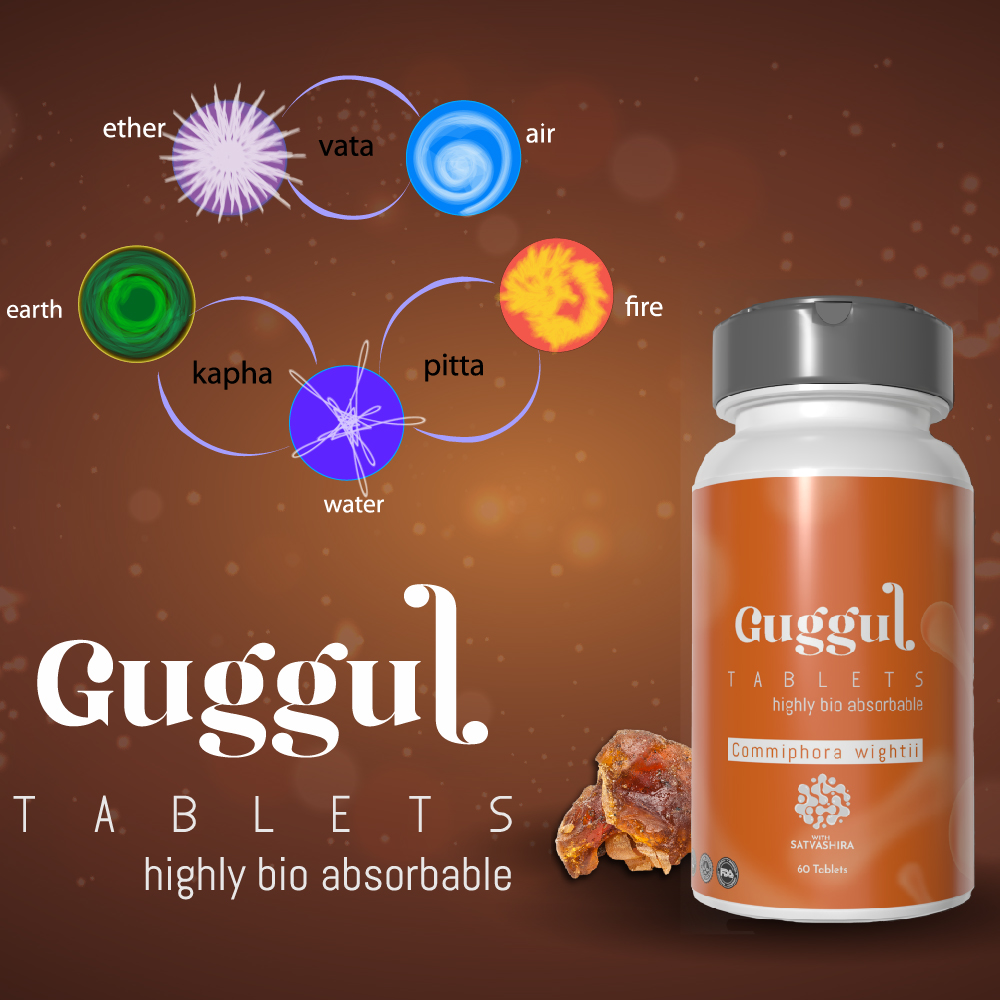 Organic Bio Guggul and Probiotic (60 Tablets) (HS00585)